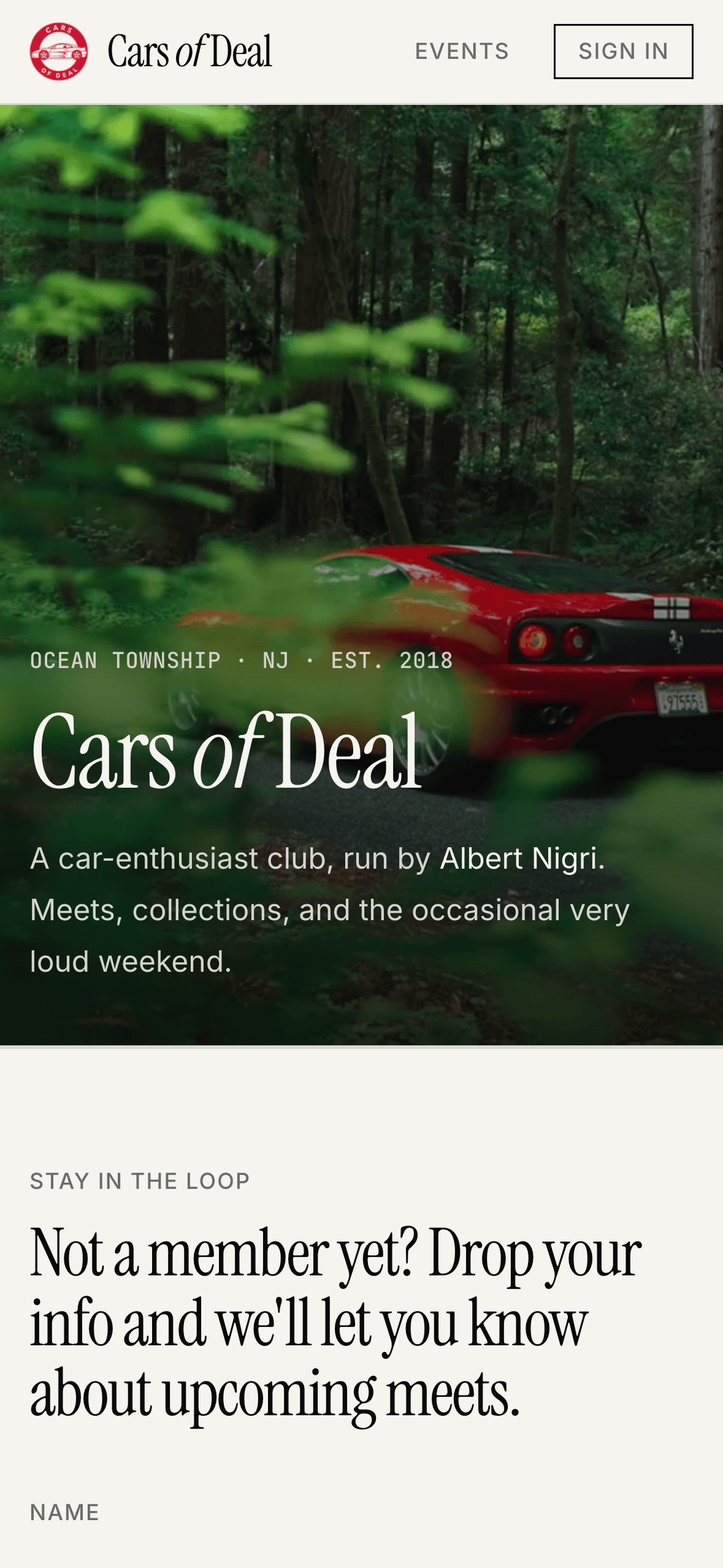 Cars of Deal on mobile