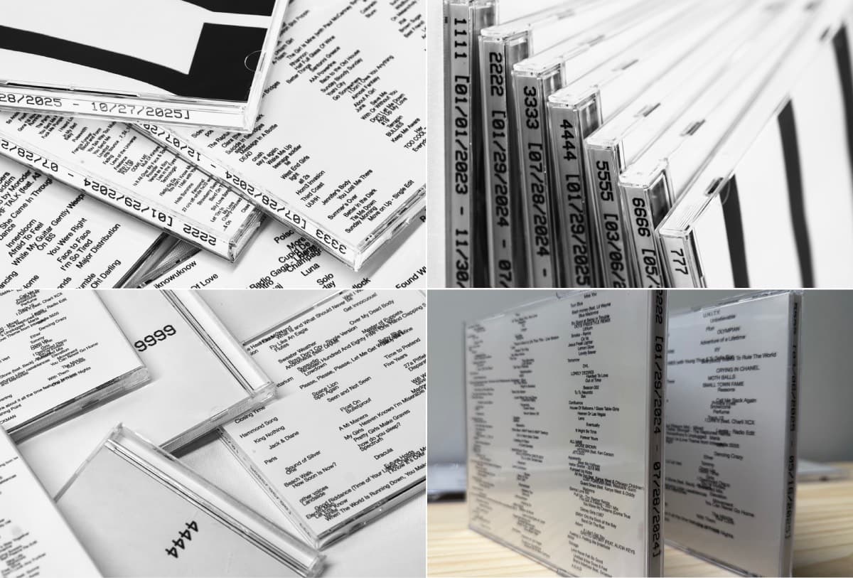 Physical CD Playlist Archive